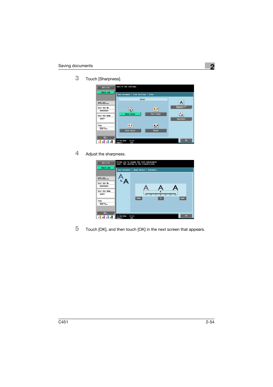 Konica Minolta bizhub C451 User Manual | Page 89 / 354