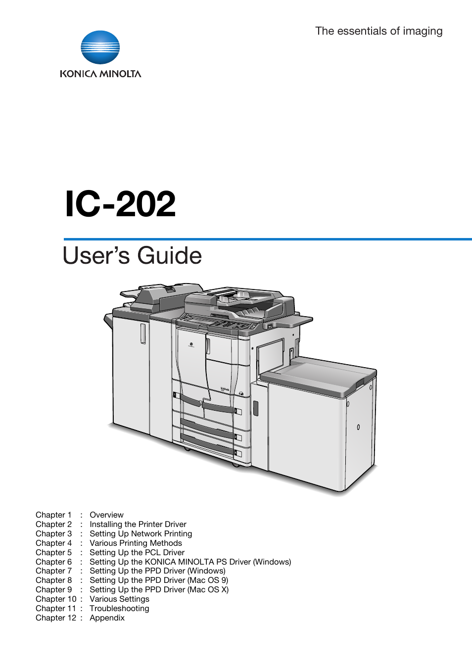 Konica Minolta bizhub 750 User Manual | 420 pages