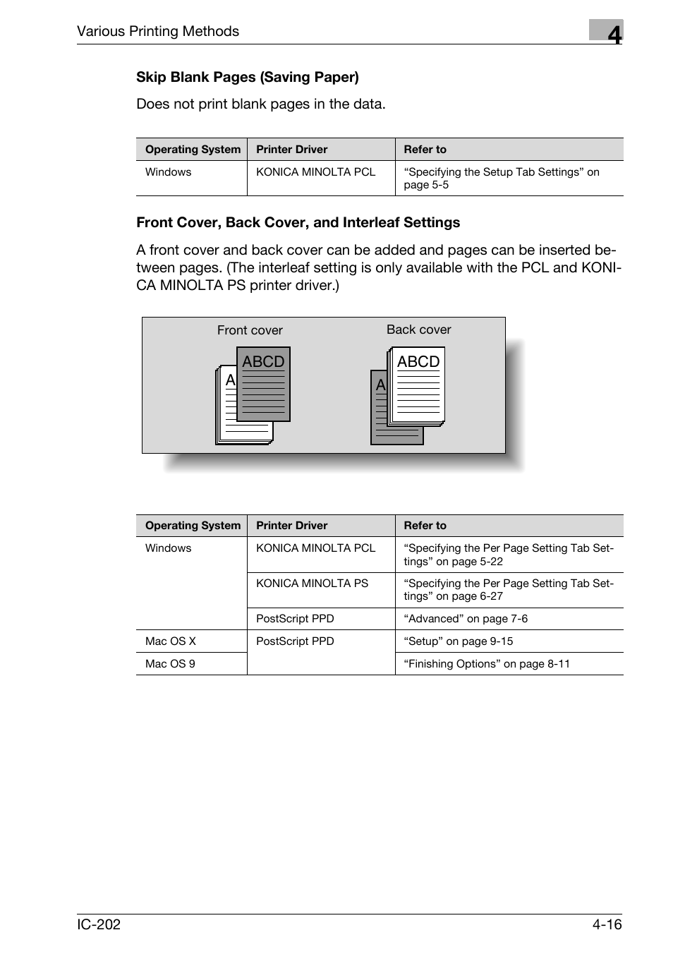 Abcd | Konica Minolta bizhub 750 User Manual | Page 121 / 420