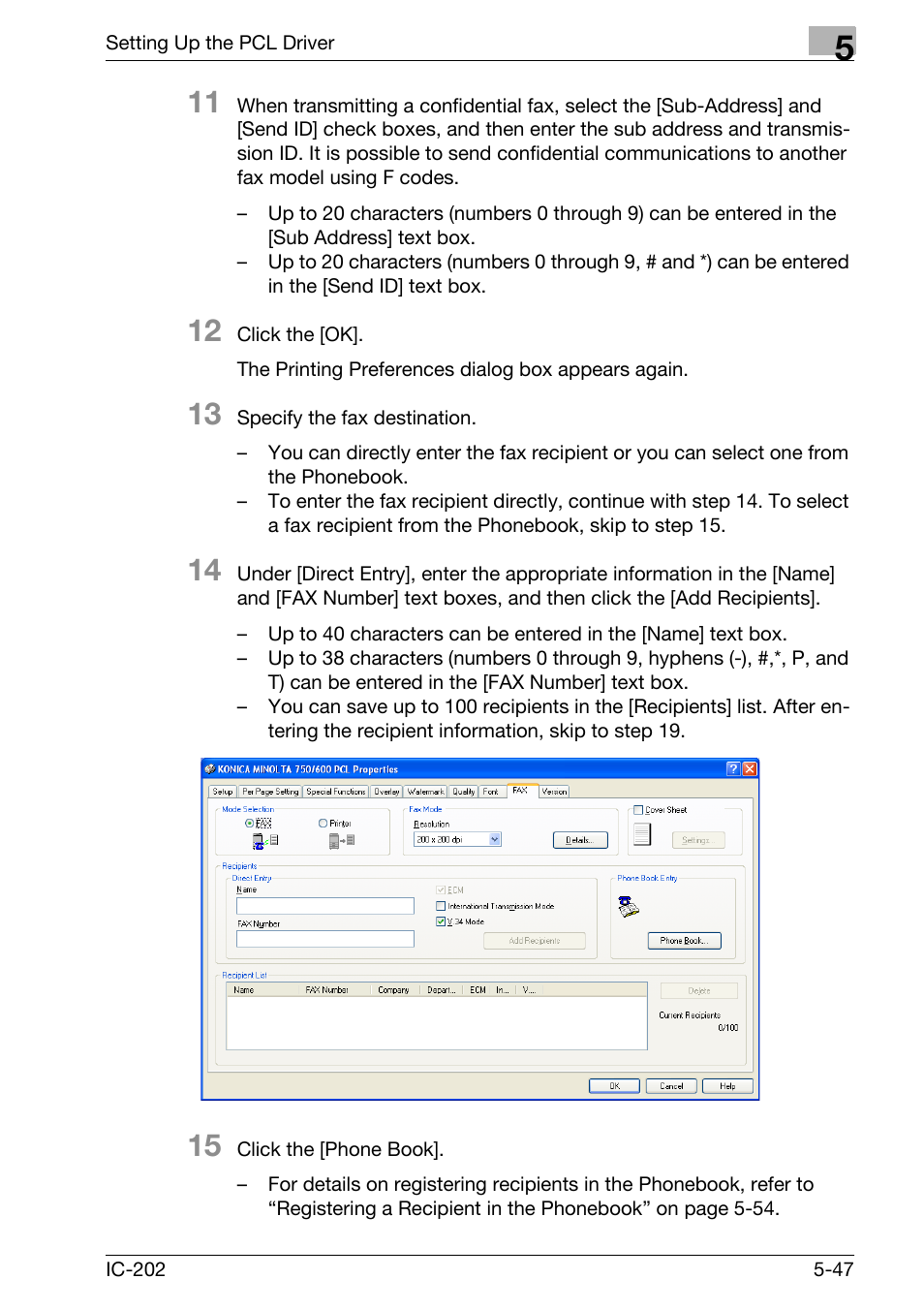 Konica Minolta bizhub 750 User Manual | Page 182 / 420