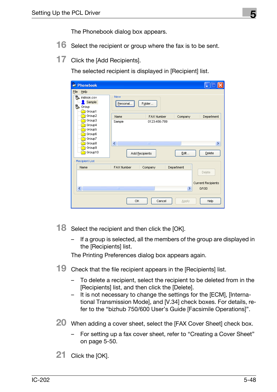 Konica Minolta bizhub 750 User Manual | Page 183 / 420