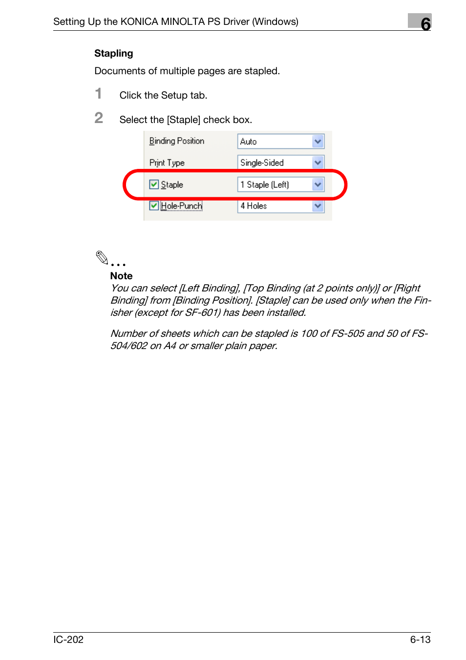 Stapling -13 | Konica Minolta bizhub 750 User Manual | Page 209 / 420