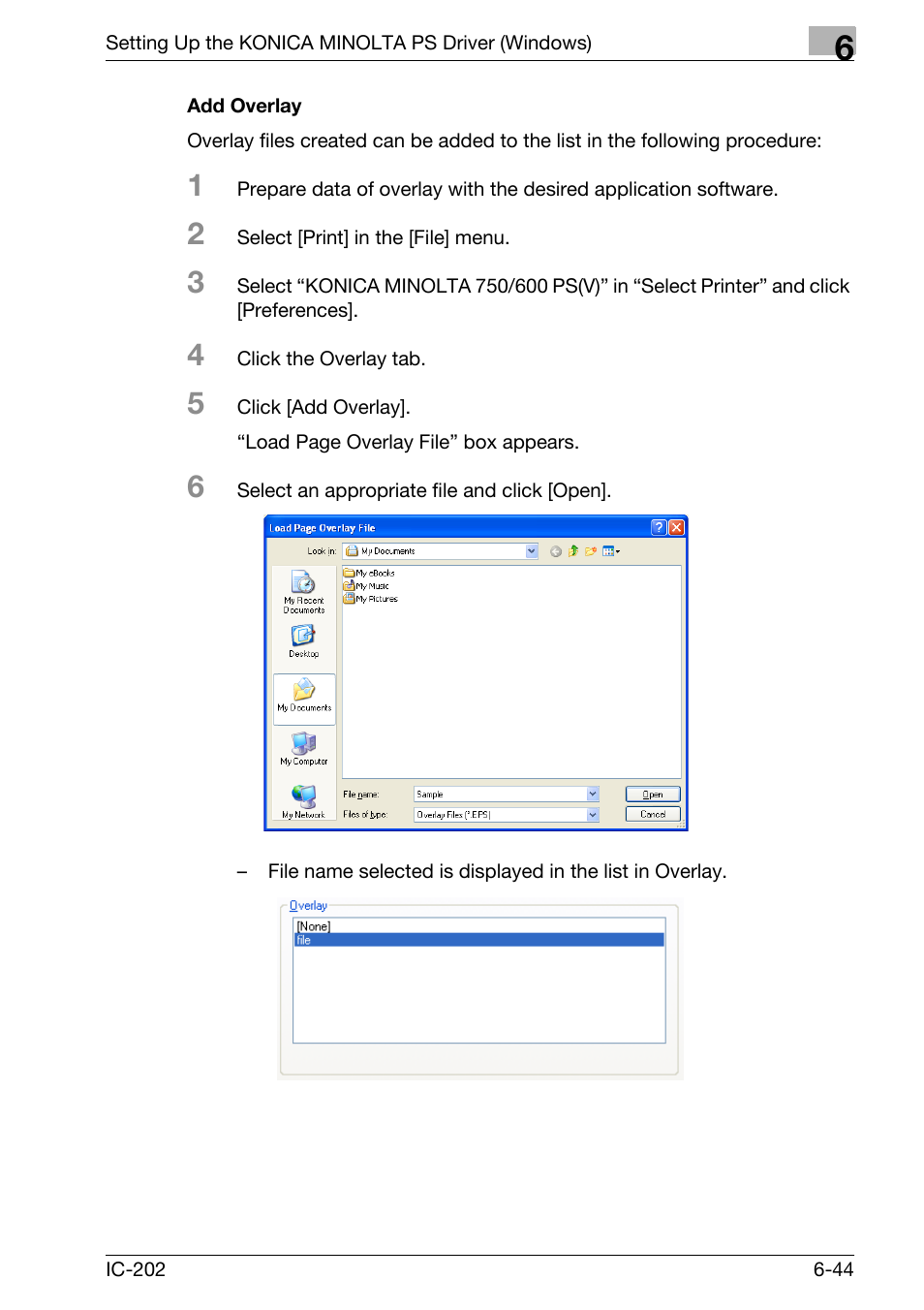 Add overlay -44 | Konica Minolta bizhub 750 User Manual | Page 240 / 420