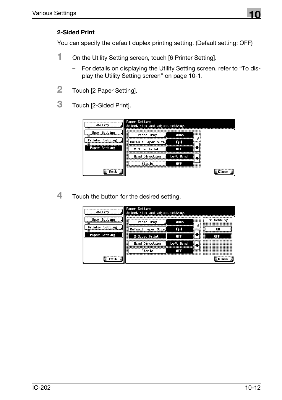 Sided print -12 | Konica Minolta bizhub 750 User Manual | Page 306 / 420