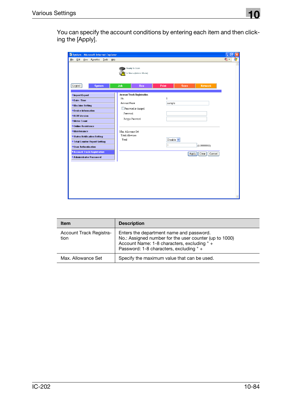 Konica Minolta bizhub 750 User Manual | Page 378 / 420