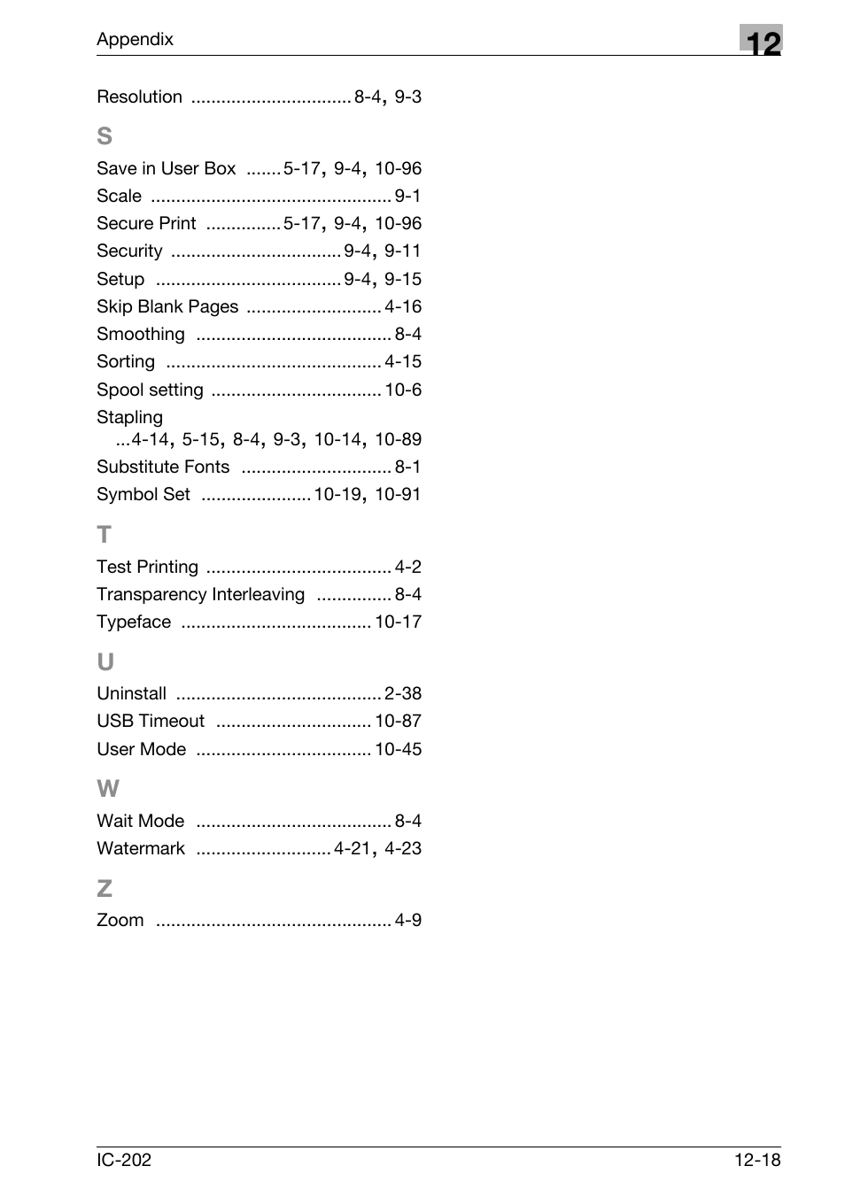 Konica Minolta bizhub 750 User Manual | Page 419 / 420