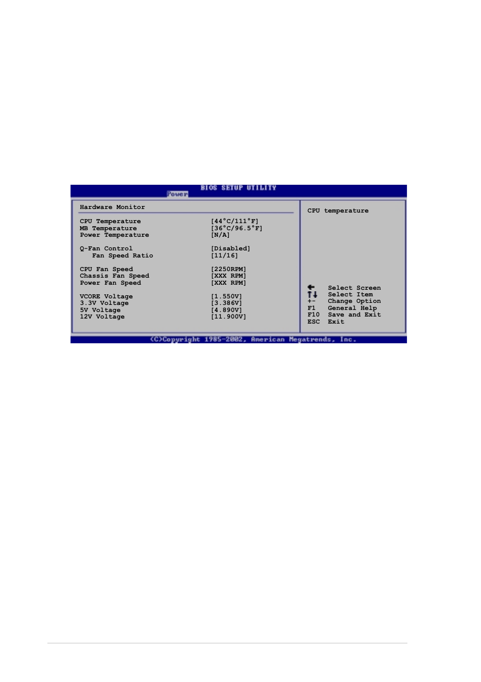 7 hardware monitor, Q-fan control [disabled, Power on by ps/2 mouse [disabled | Asus P4C800-E User Manual | Page 98 / 149