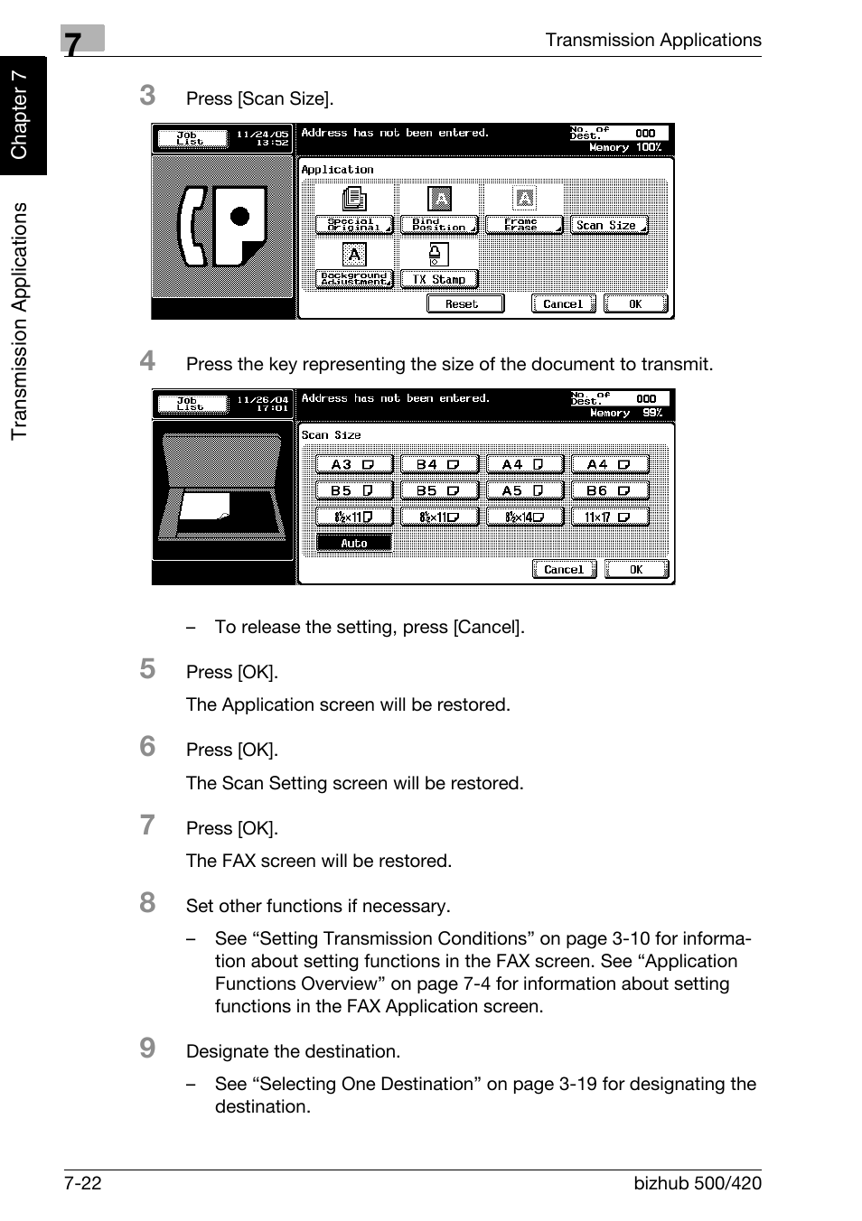 Konica Minolta bizhub 420 User Manual | Page 143 / 346