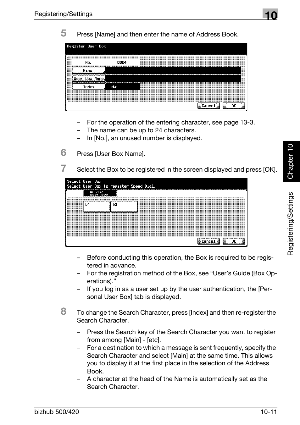 Konica Minolta bizhub 420 User Manual | Page 190 / 346