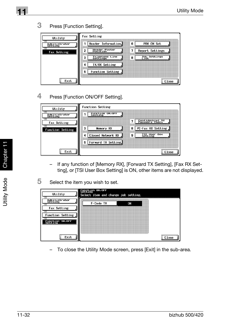 Konica Minolta bizhub 420 User Manual | Page 257 / 346