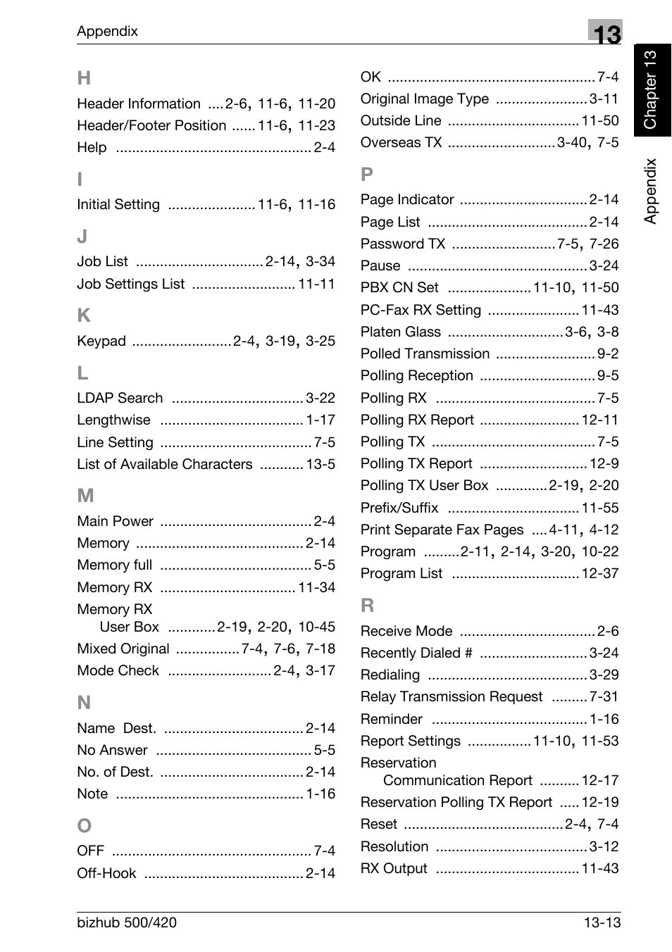 Konica Minolta bizhub 420 User Manual | Page 342 / 346