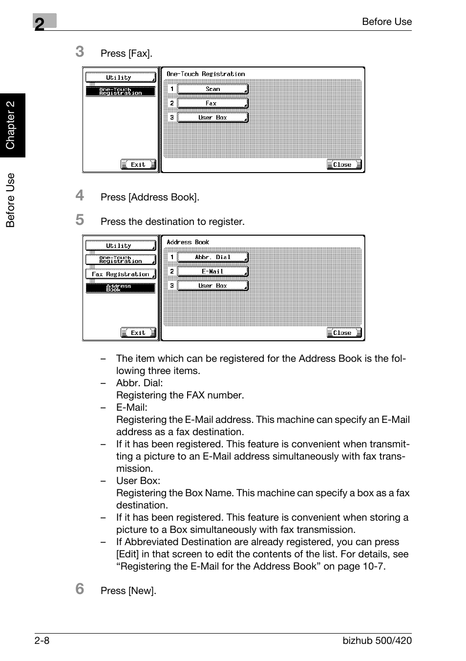 Konica Minolta bizhub 420 User Manual | Page 37 / 346