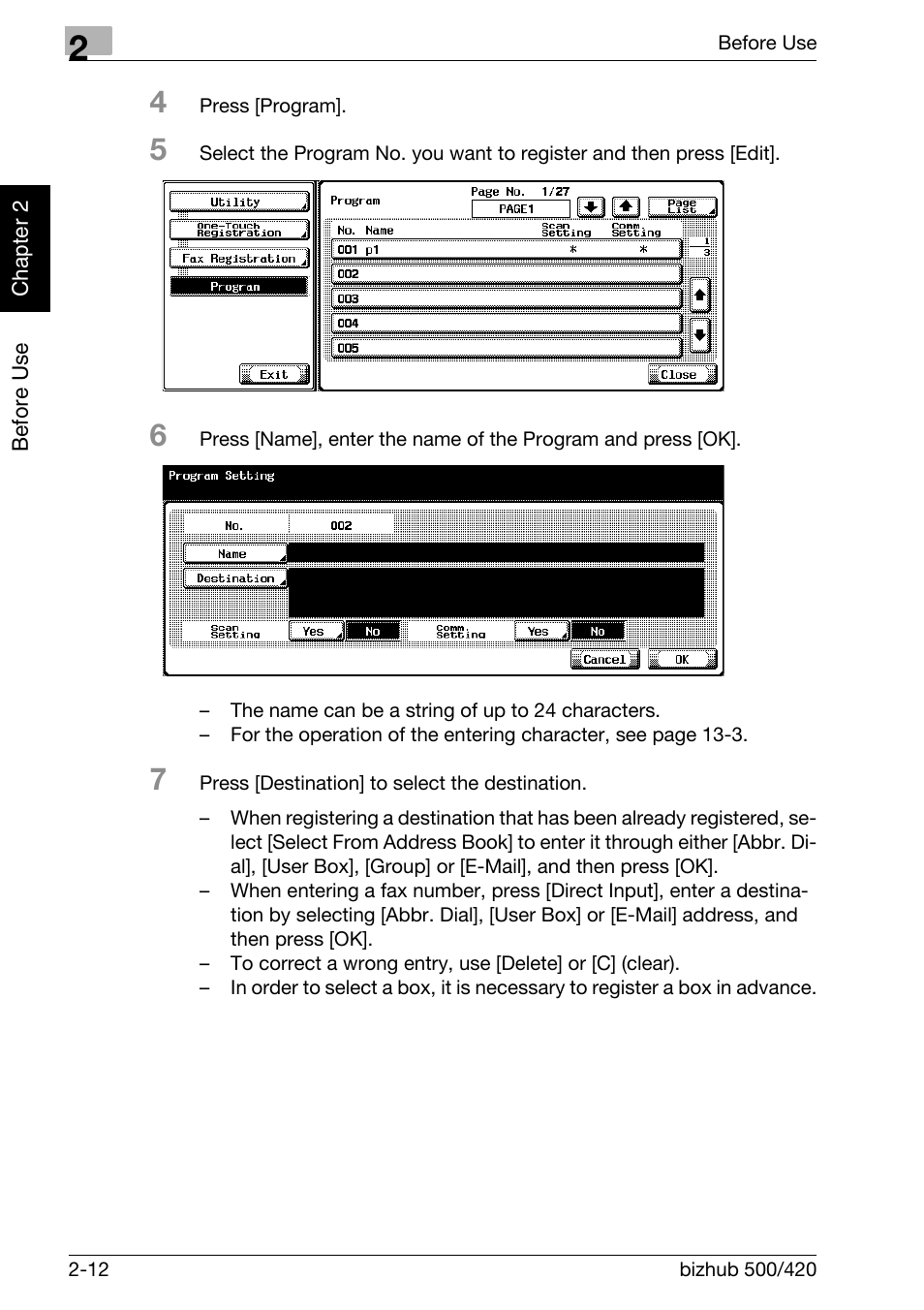 Konica Minolta bizhub 420 User Manual | Page 41 / 346