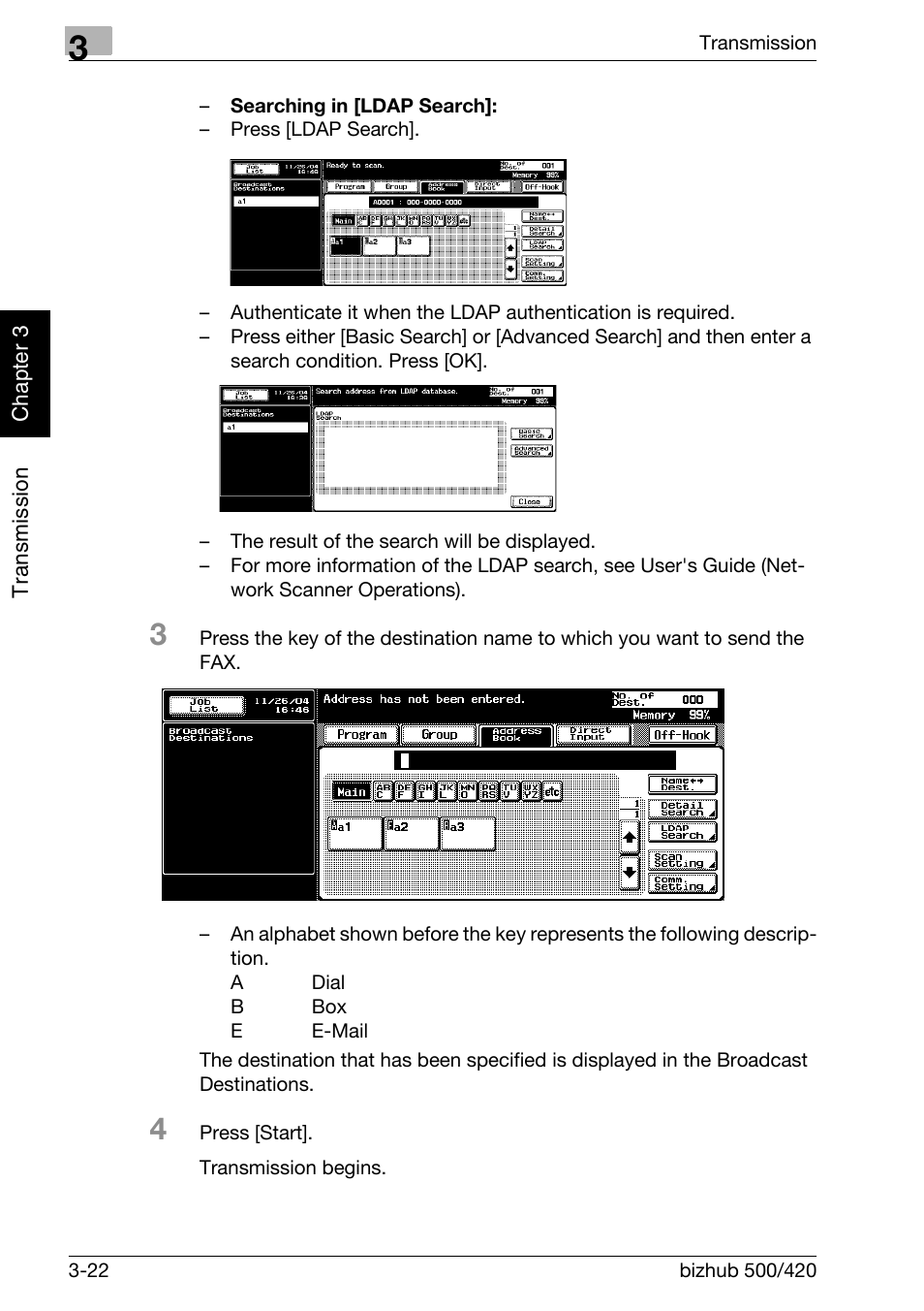 Konica Minolta bizhub 420 User Manual | Page 73 / 346