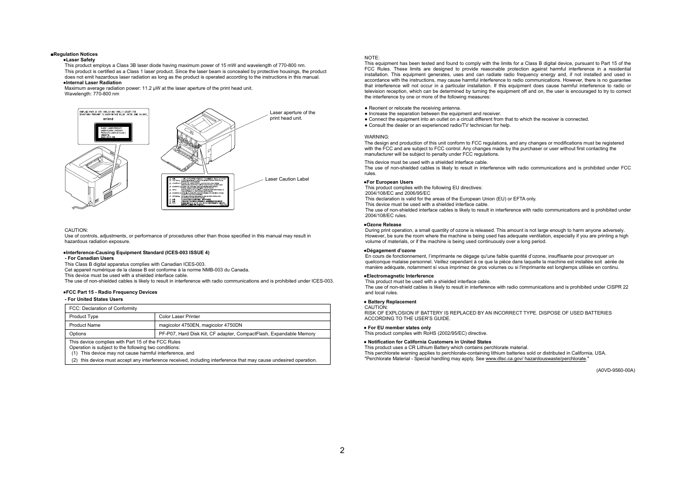 Konica Minolta magicolor 4750EN-4750DN User Manual | Page 3 / 48