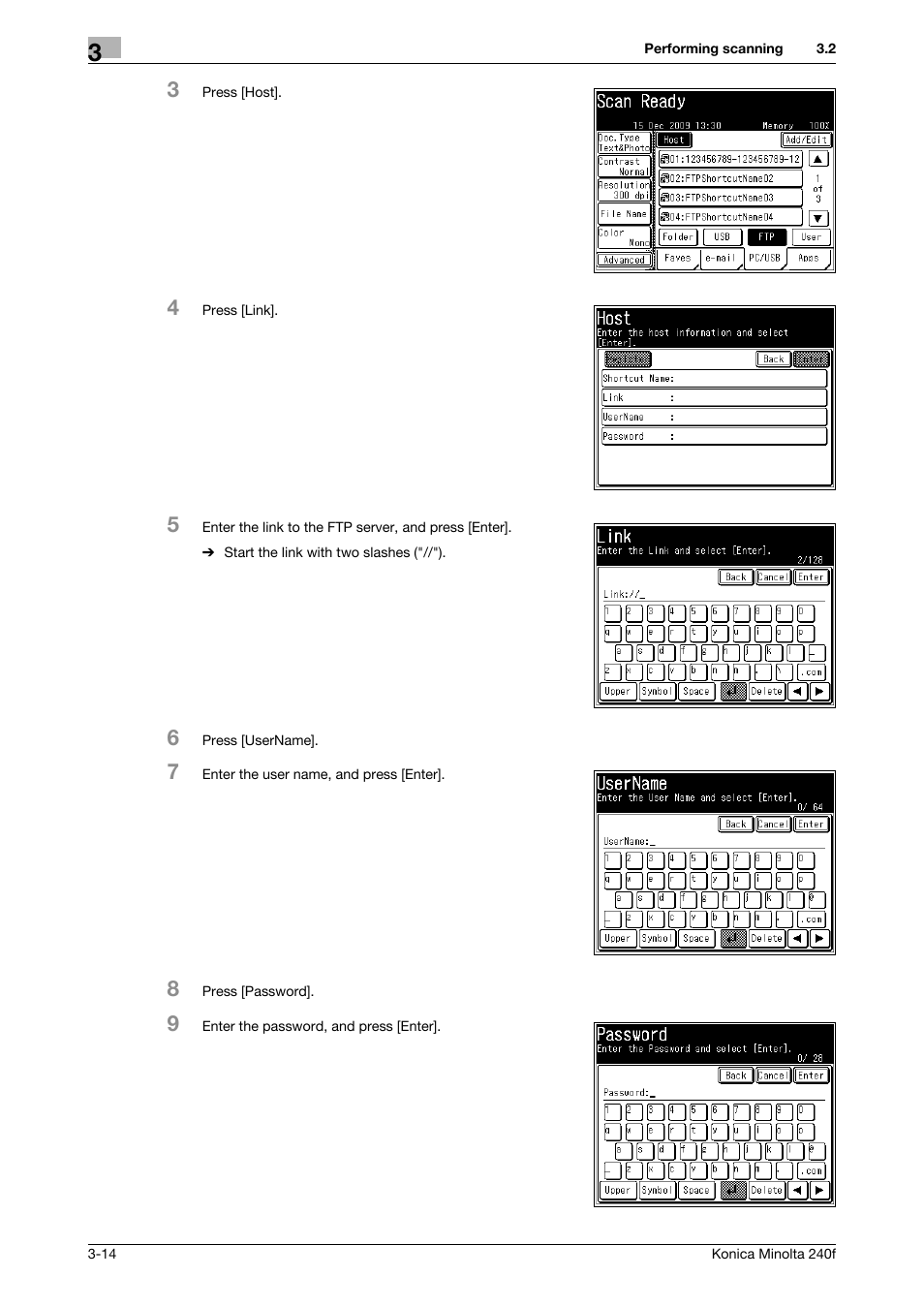 Konica Minolta Konica Minolta 240f User Manual | Page 72 / 140