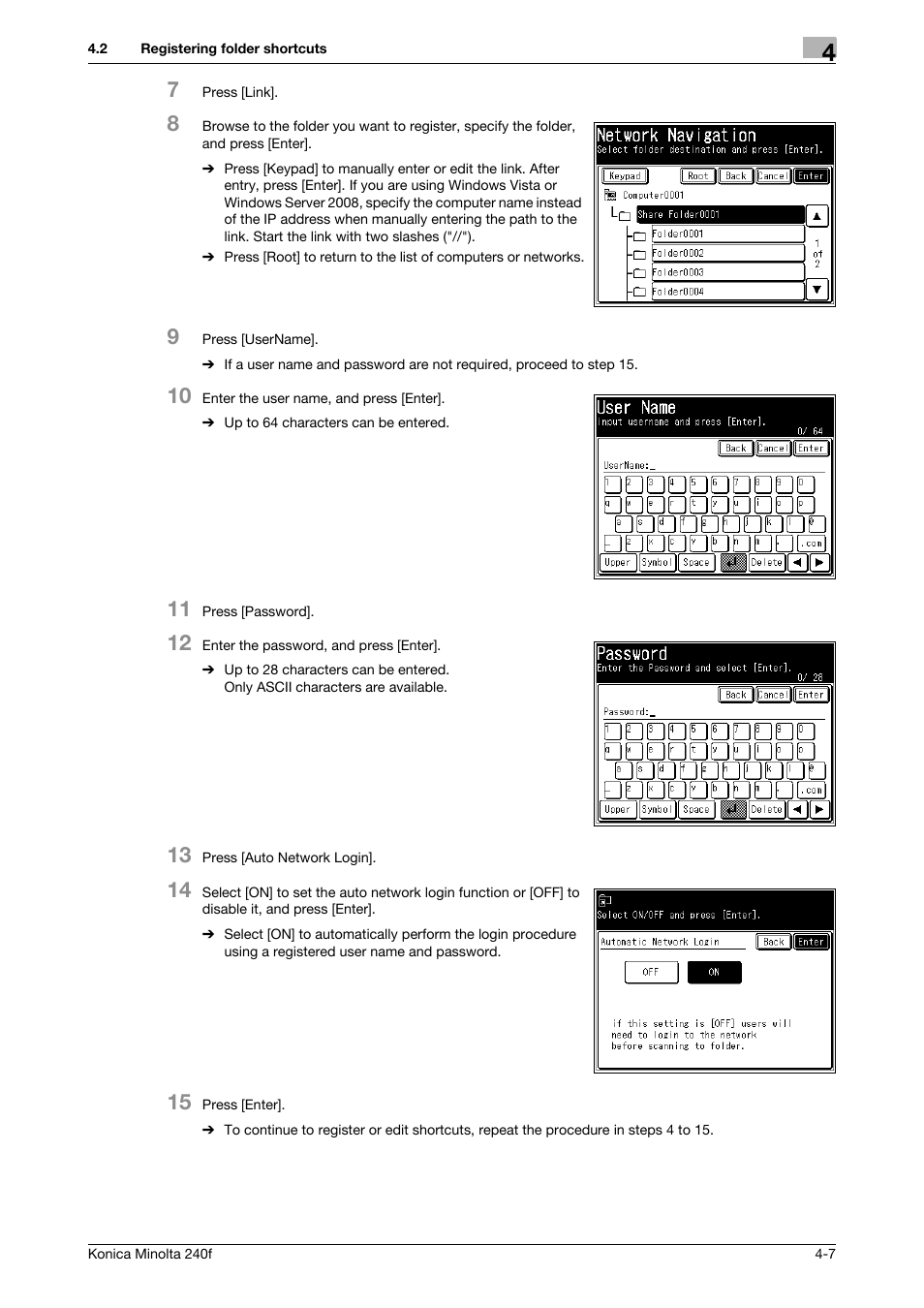 Konica Minolta Konica Minolta 240f User Manual | Page 93 / 140