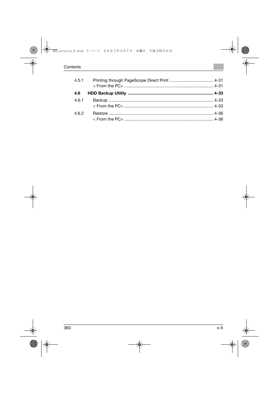 Konica Minolta bizhub 360 User Manual | Page 6 / 194