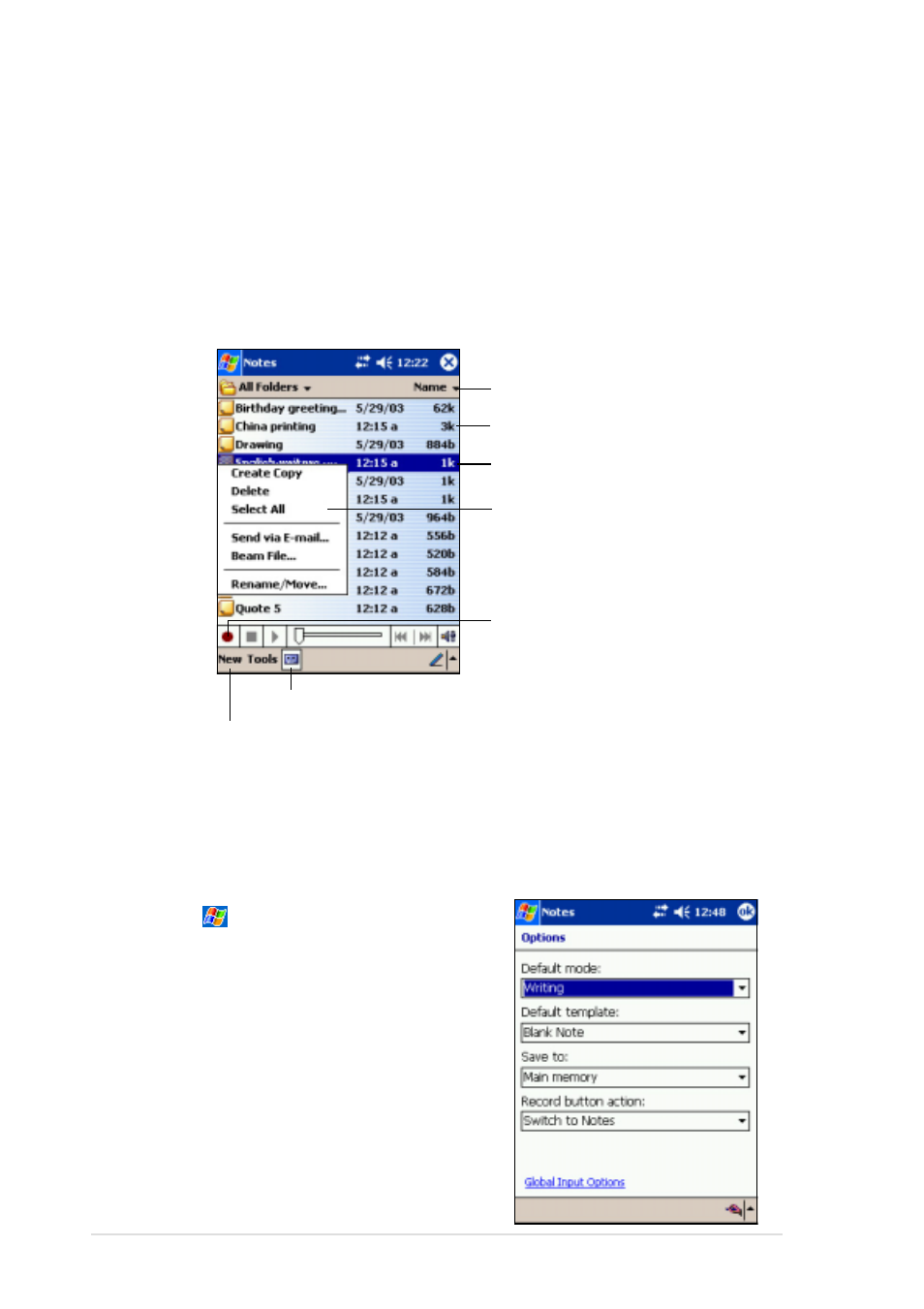 Asus MyPal A620 User Manual | Page 78 / 136