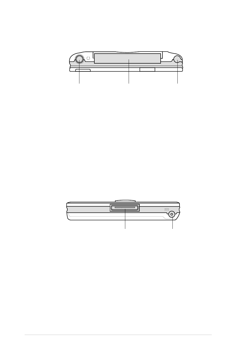 Top features bottom features | Asus MyPal A620 User Manual | Page 8 / 136