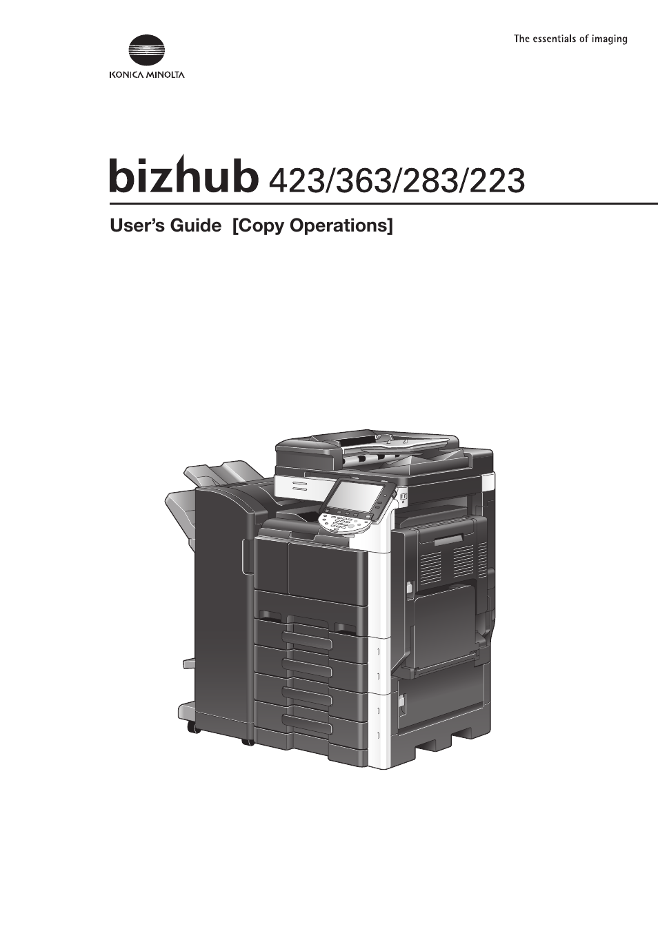 Konica Minolta BIZHUB 223 User Manual | 266 pages