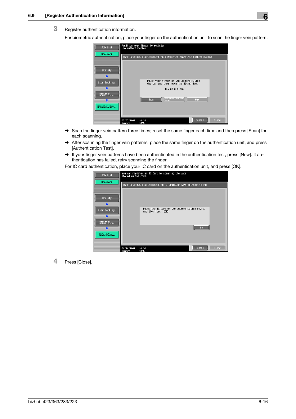 Konica Minolta BIZHUB 223 User Manual | Page 131 / 266