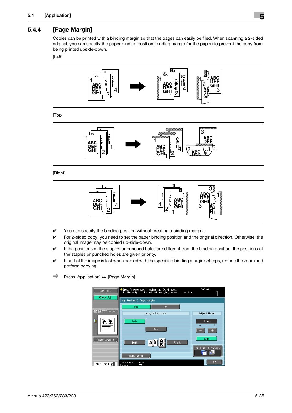 P. 5-35 | Konica Minolta BIZHUB 223 User Manual | Page 91 / 266