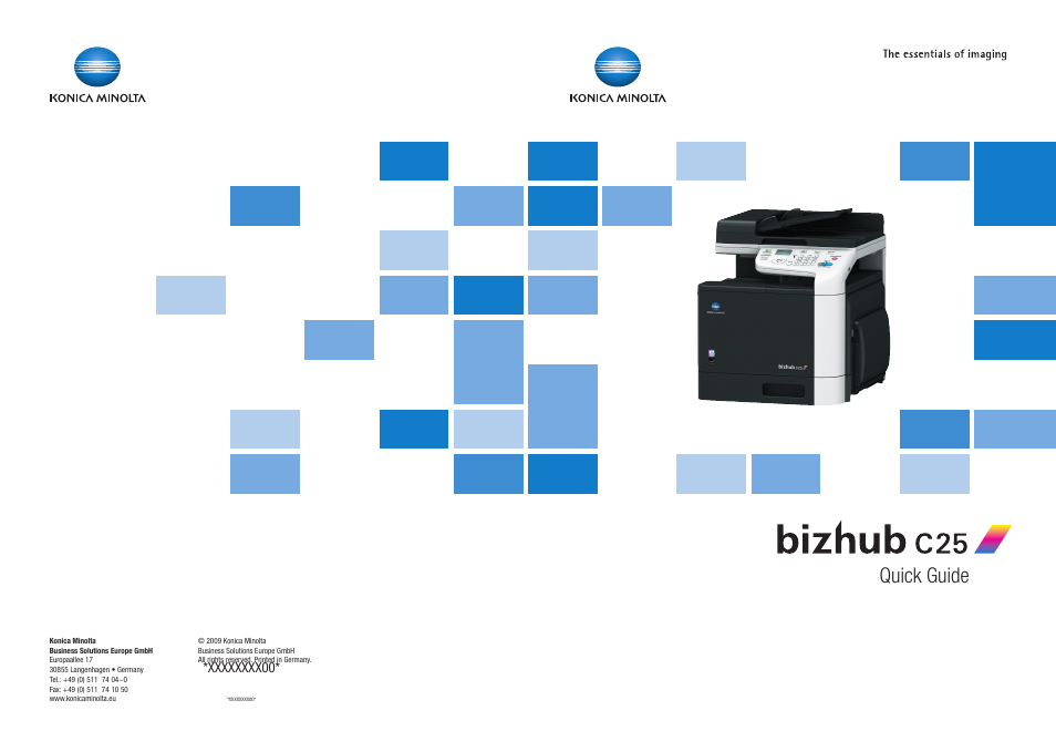 Konica Minolta bizhub C25 User Manual | 39 pages