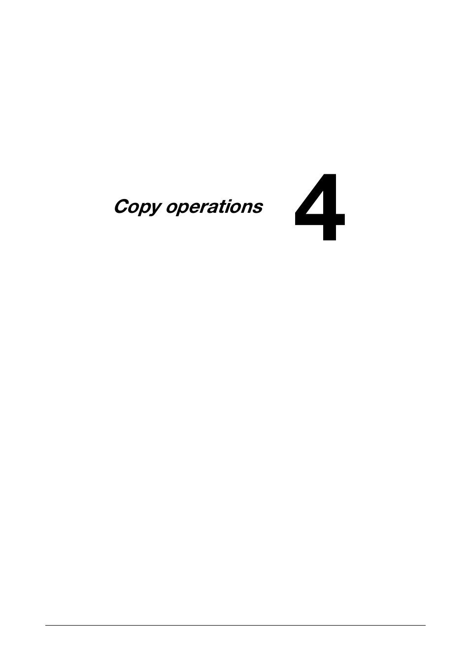 Ch.4 copy operations, Copy operations -1 | Konica Minolta bizhub C25 User Manual | Page 21 / 39