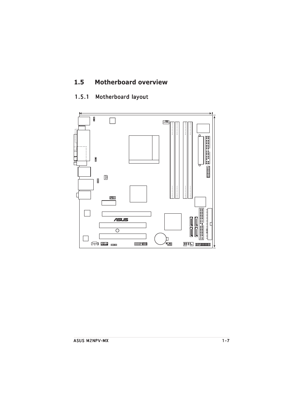 5 motherboard overview, Socket am2 | Asus M2NPV-MX User Manual | Page 17 / 96