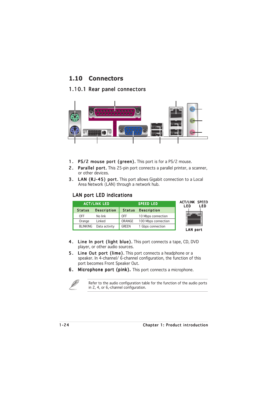 10 connectors | Asus M2NPV-MX User Manual | Page 34 / 96