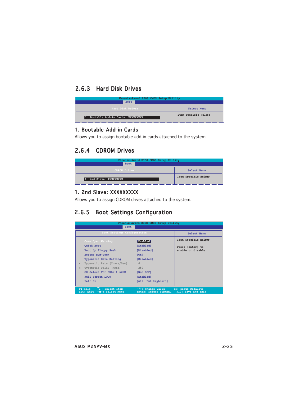 Bootable add-in cards | Asus M2NPV-MX User Manual | Page 79 / 96