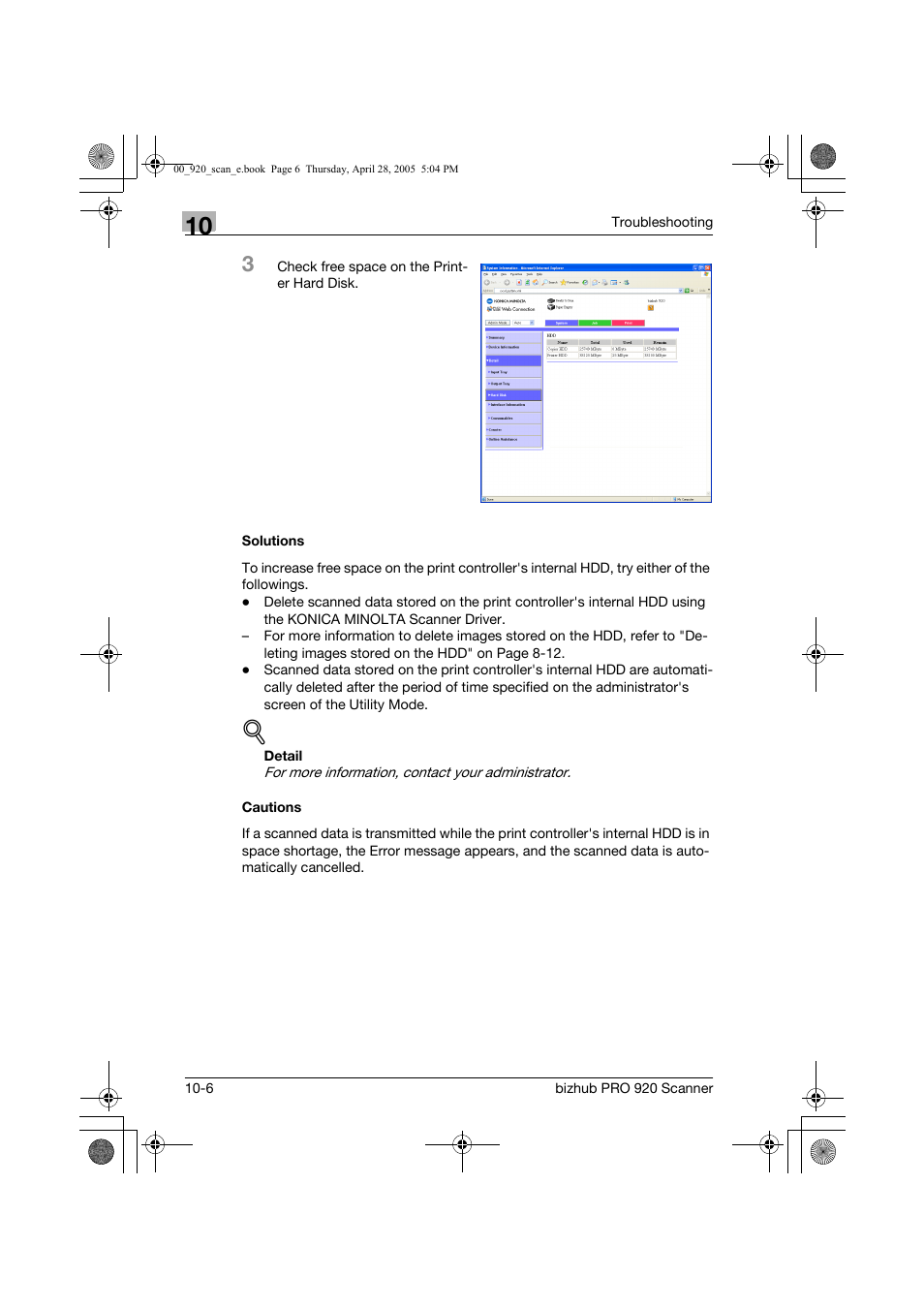 Konica Minolta bizhub PRO 920 User Manual | Page 153 / 178