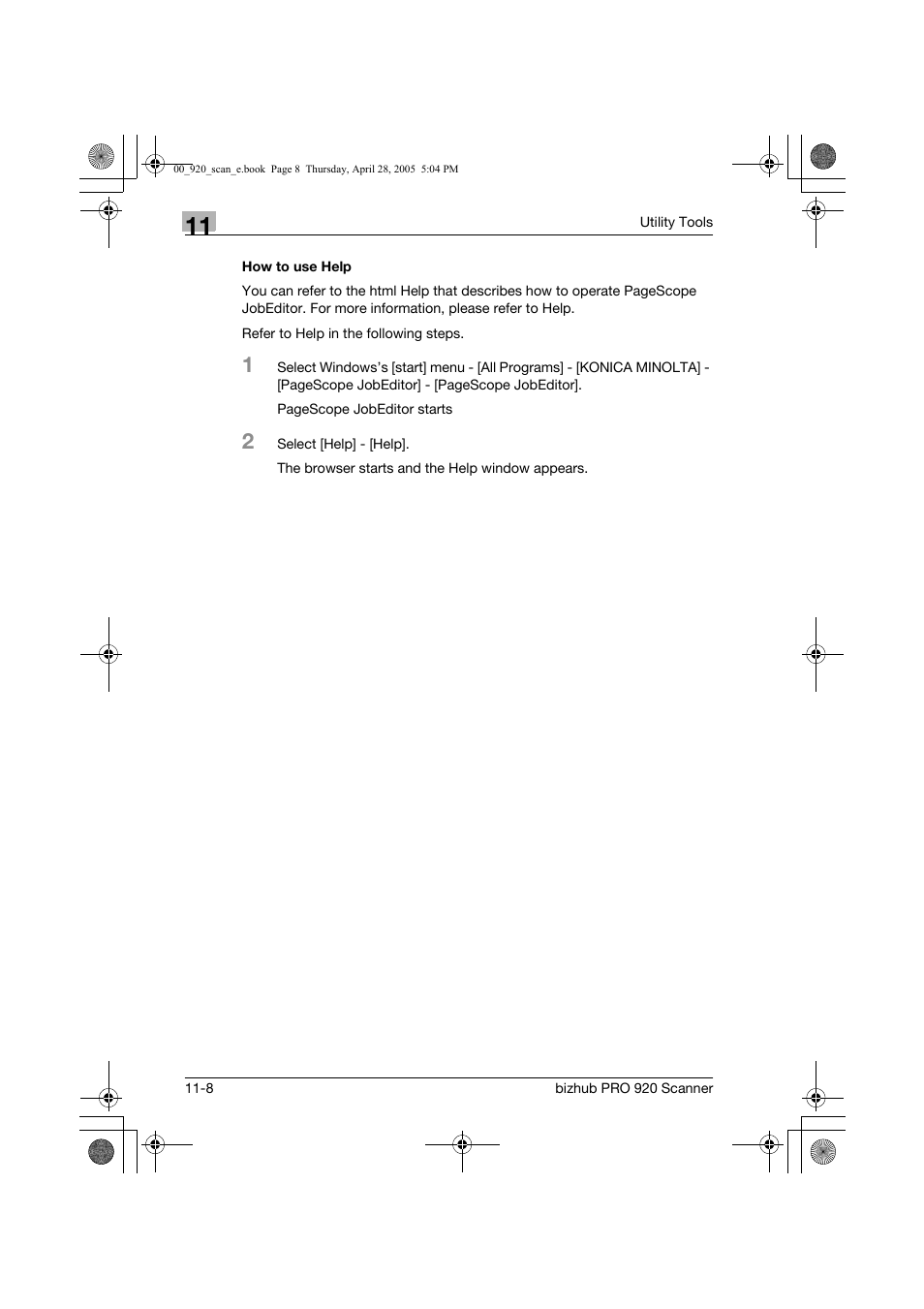 Konica Minolta bizhub PRO 920 User Manual | Page 163 / 178