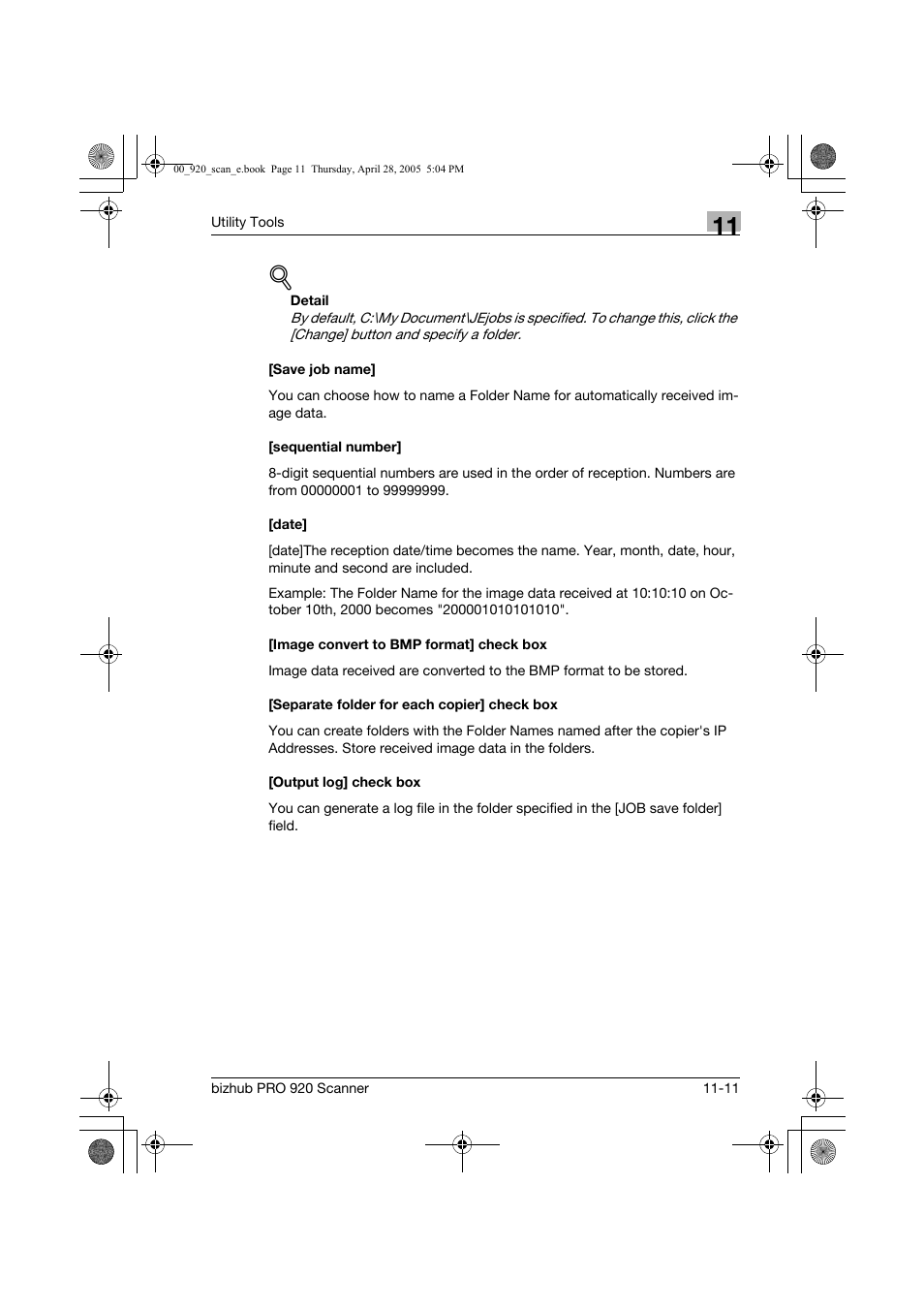 Konica Minolta bizhub PRO 920 User Manual | Page 166 / 178