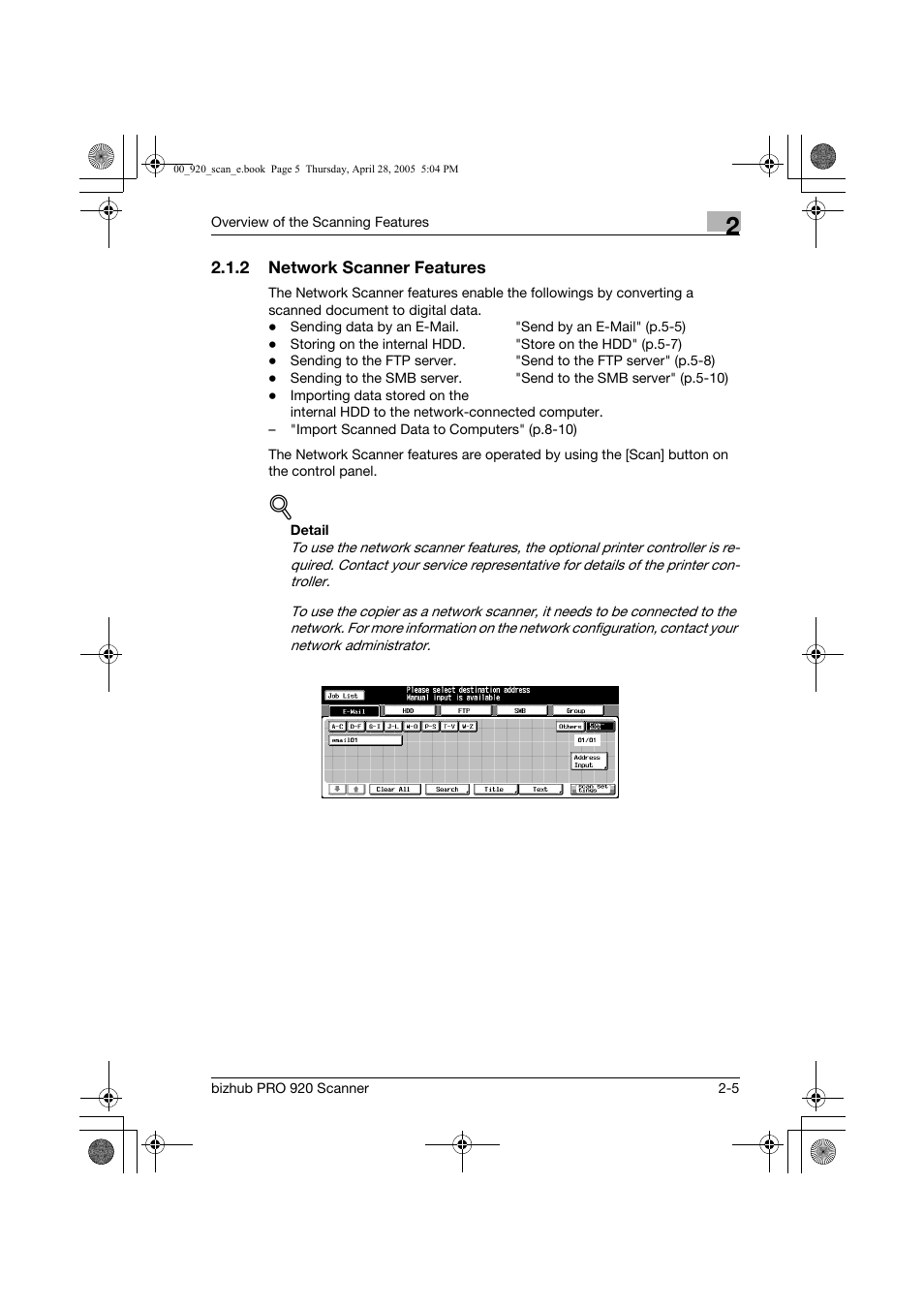 Konica Minolta bizhub PRO 920 User Manual | Page 22 / 178