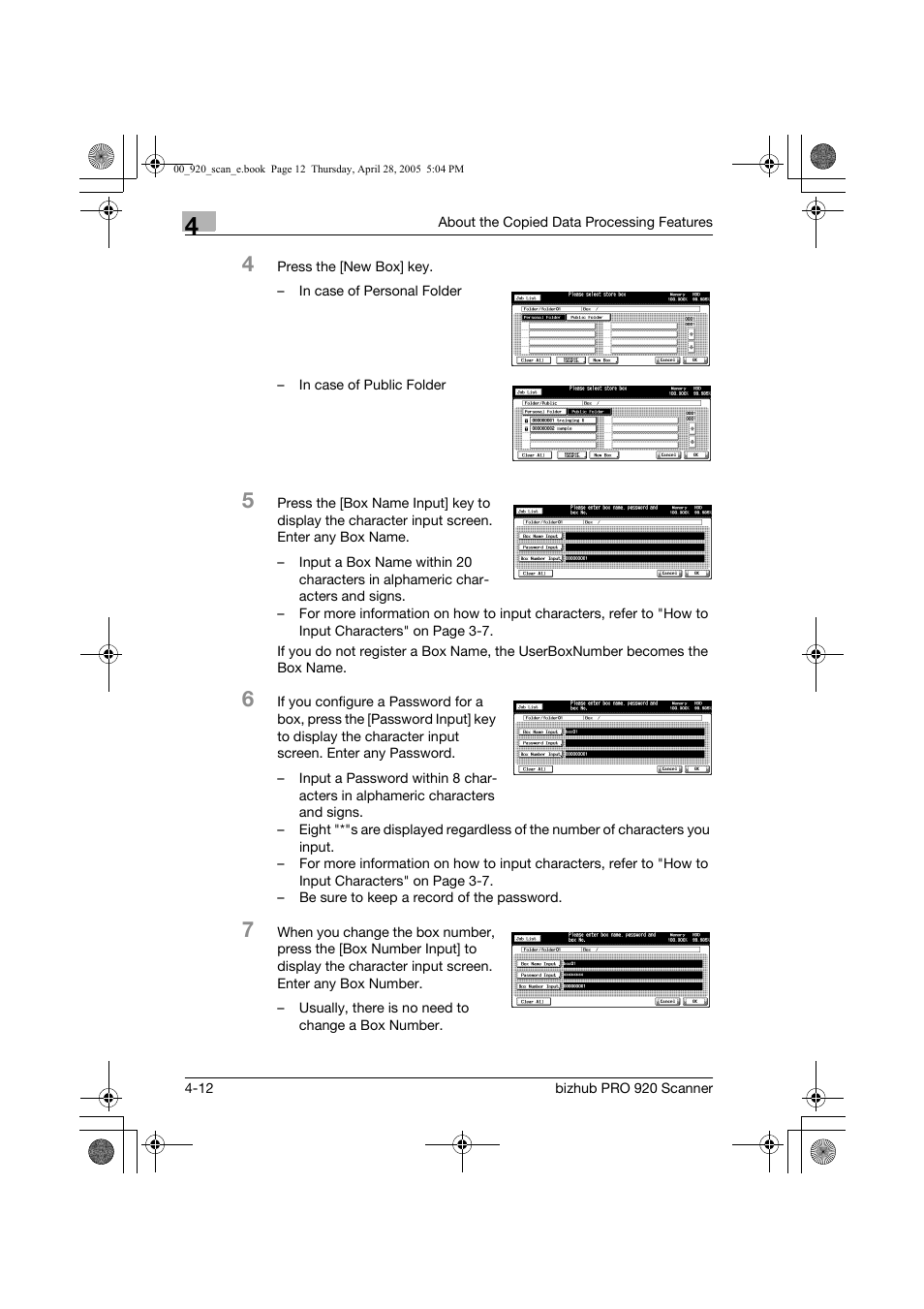 Konica Minolta bizhub PRO 920 User Manual | Page 47 / 178