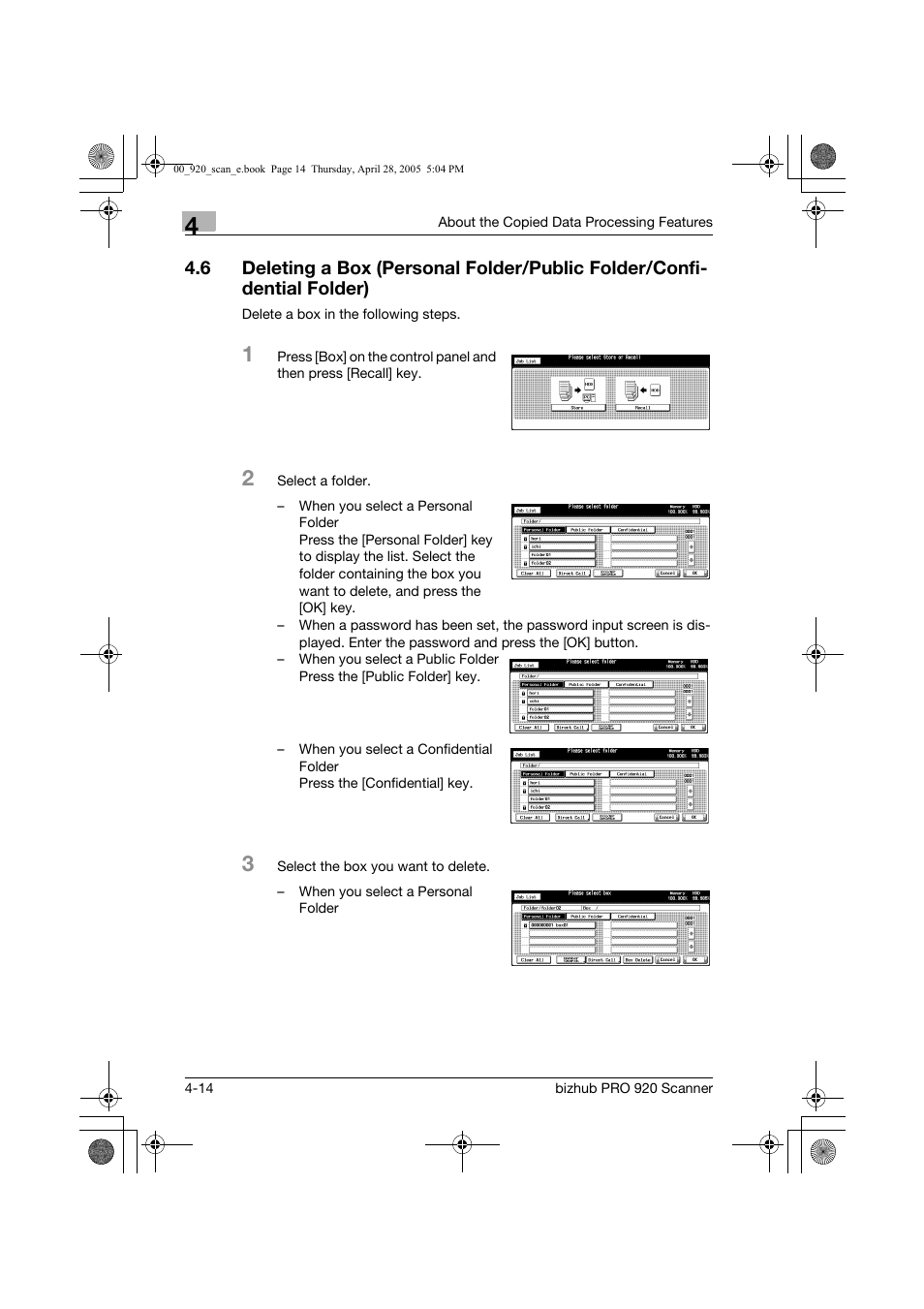 Konica Minolta bizhub PRO 920 User Manual | Page 49 / 178