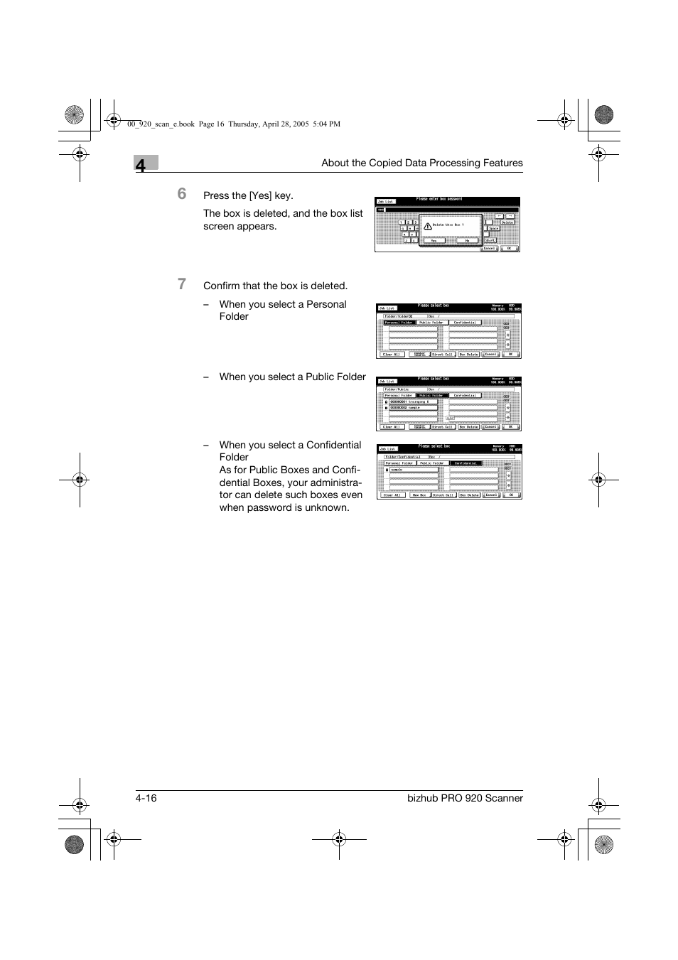 Konica Minolta bizhub PRO 920 User Manual | Page 51 / 178