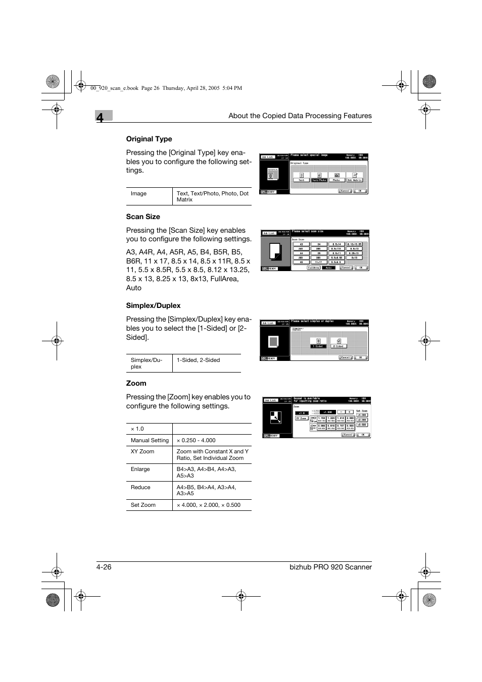 Konica Minolta bizhub PRO 920 User Manual | Page 61 / 178