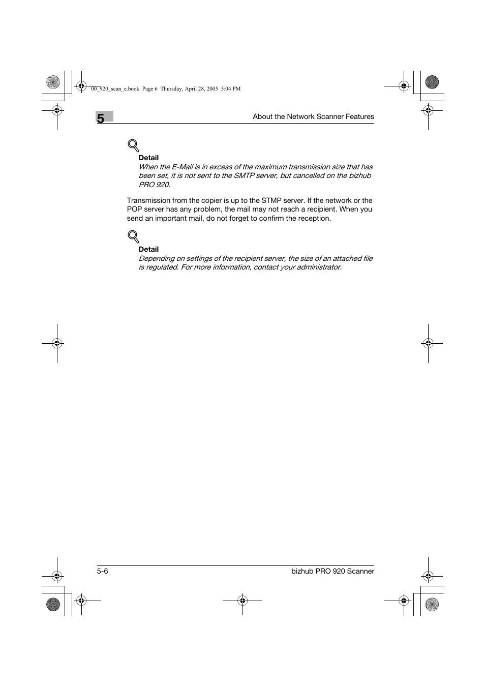 Konica Minolta bizhub PRO 920 User Manual | Page 77 / 178