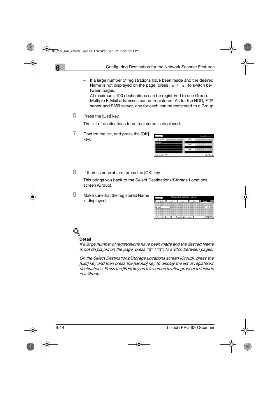 Konica Minolta bizhub PRO 920 User Manual | Page 99 / 178