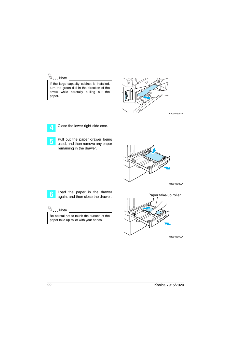 Konica Minolta 7920 User Manual | Page 26 / 40