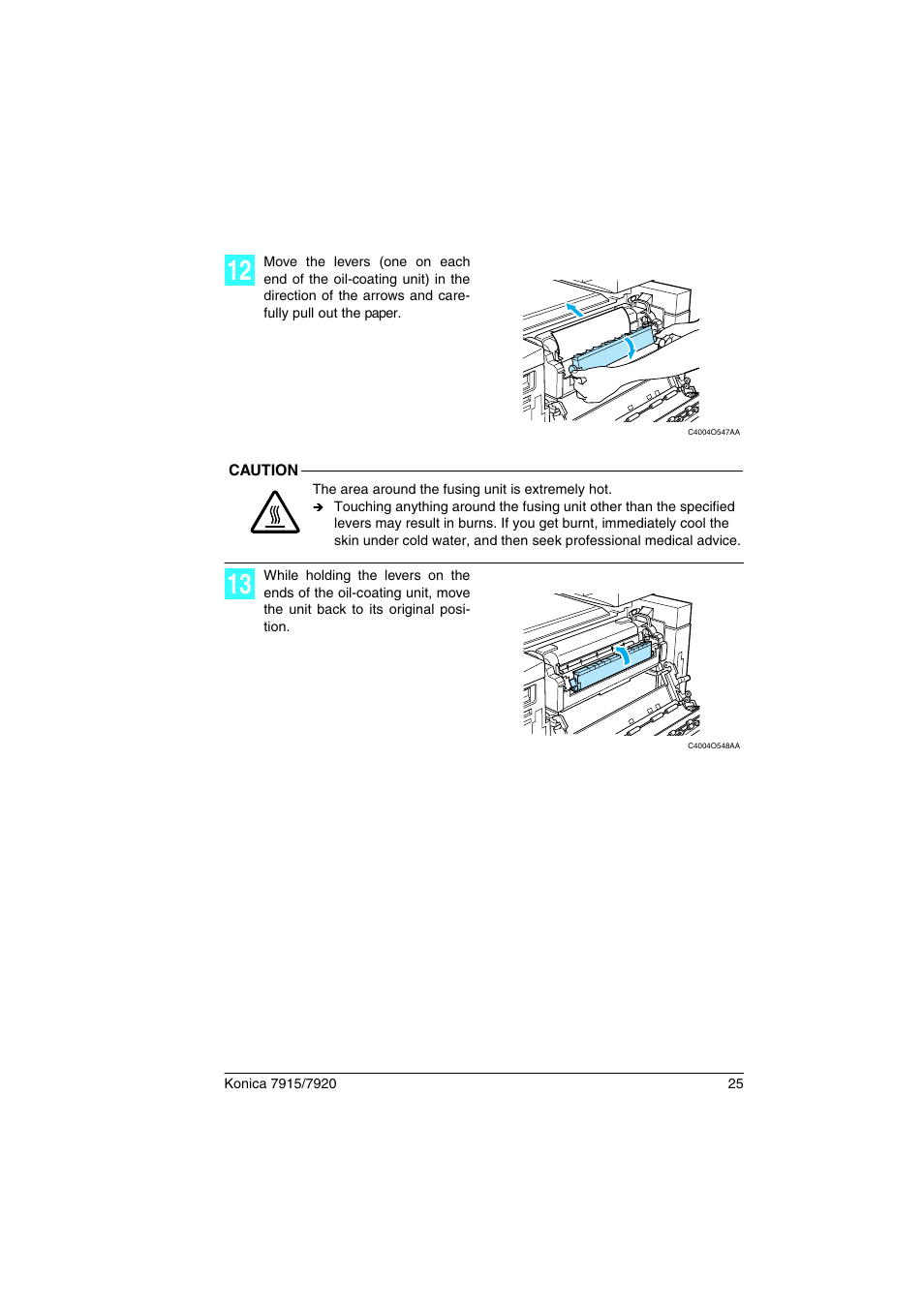 Konica Minolta 7920 User Manual | Page 29 / 40