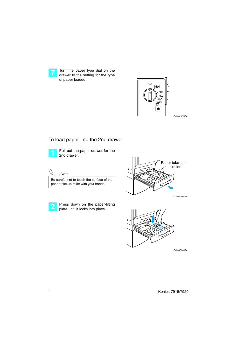 Konica Minolta 7920 User Manual | Page 8 / 40