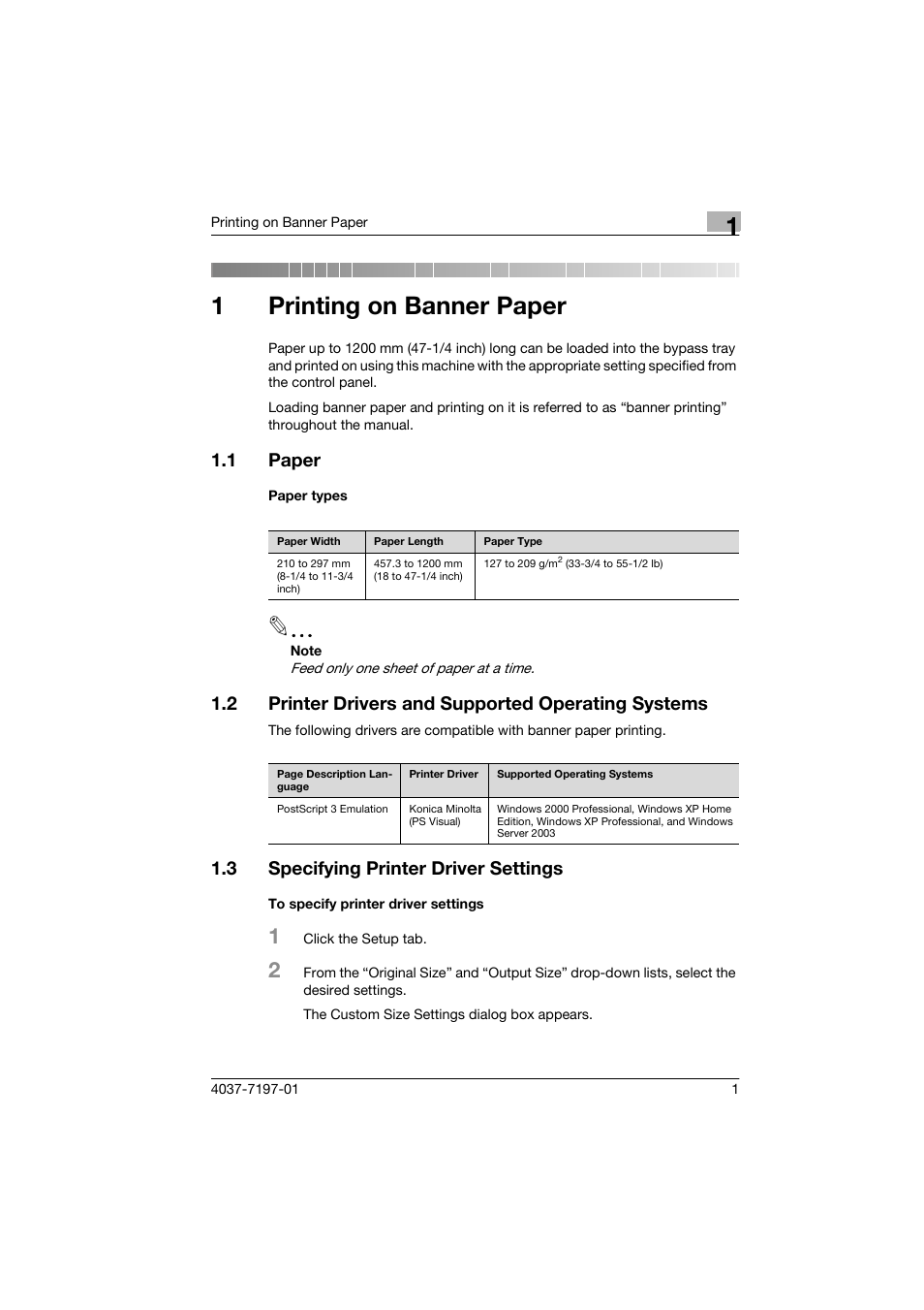 Konica Minolta bizhub C450P User Manual | 10 pages