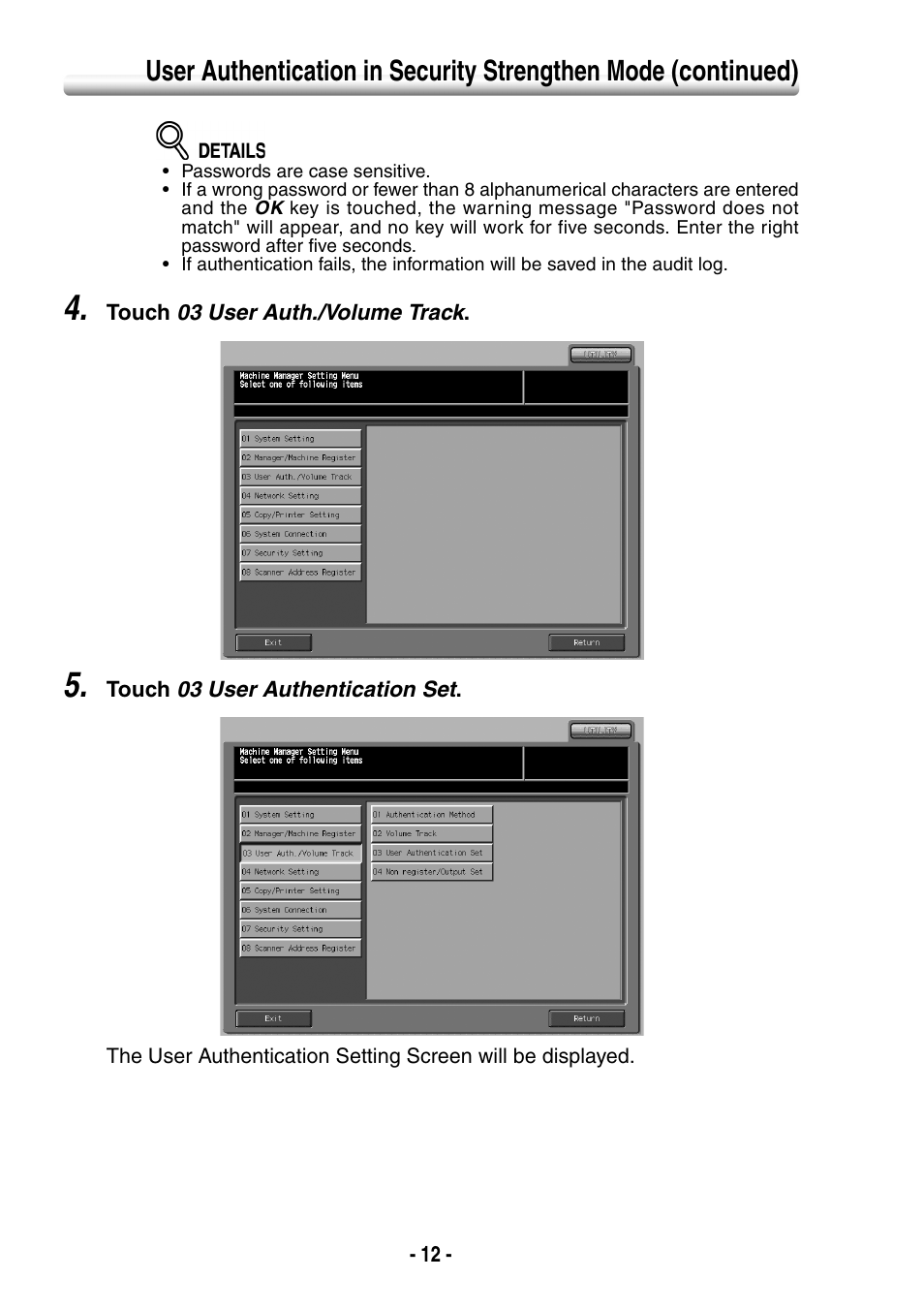 Konica Minolta BIZHUB PRO 1050 User Manual | Page 20 / 64