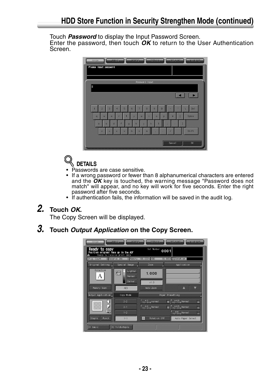 Konica Minolta BIZHUB PRO 1050 User Manual | Page 31 / 64