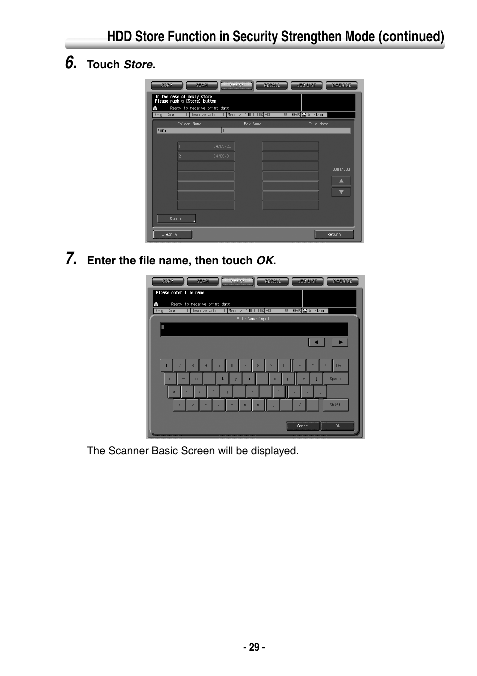 Konica Minolta BIZHUB PRO 1050 User Manual | Page 37 / 64