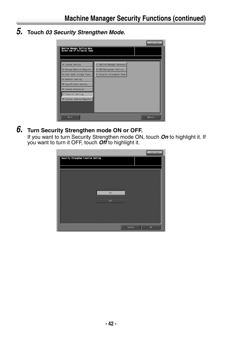 Konica Minolta BIZHUB PRO 1050 User Manual | Page 50 / 64